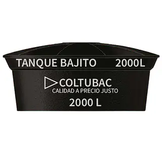 Tanque Bajito 2000l