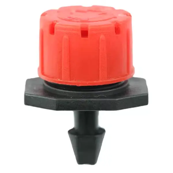 Gotero Rojo Plastico Ajustable ( 0-40 L/H)