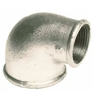 Codo Reducido 1/2"X 3/8" Galvanizado