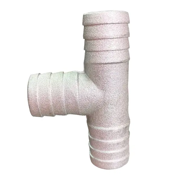 Tee Espigo Aluminio 2" X 1"