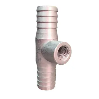 Tee Roscada Aluminio 4" X 4" X 2"